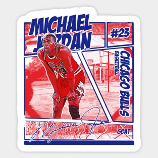 Michael Jordan \\\ Classic Comic Sticker